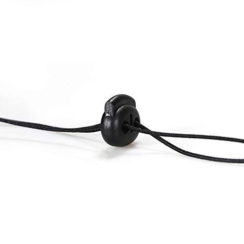 Layfoo Flexible Tanning Bed Eye Protection UV Glasses Portable Black Glasses Protective Eye Eyeshield (Black) -Layfoo