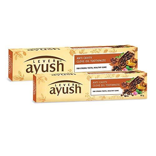 Lever Lever Ayush Anti Cavity Clove Oil Toothpaste - 80 g - Pack of 6