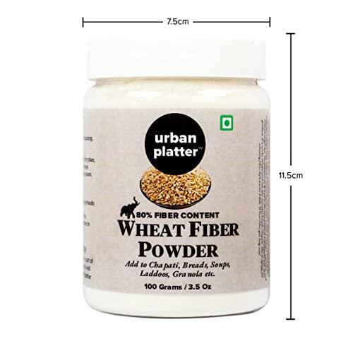 urban platter Urban Platter Wheat Fiber Powder, 100g