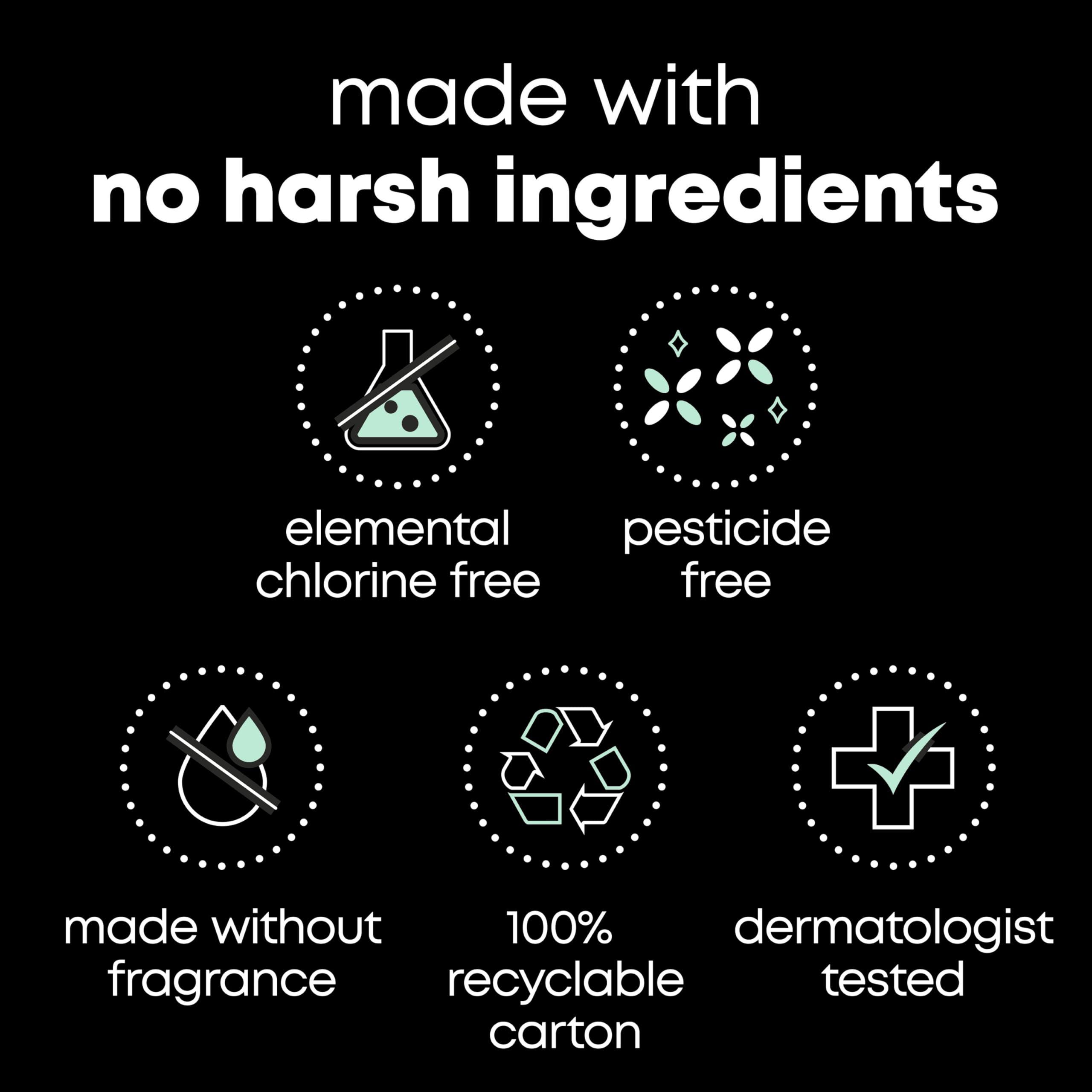 U by Kotex U by Kotex Lightdays Panty Liners, Long, Unscented, 126 Count