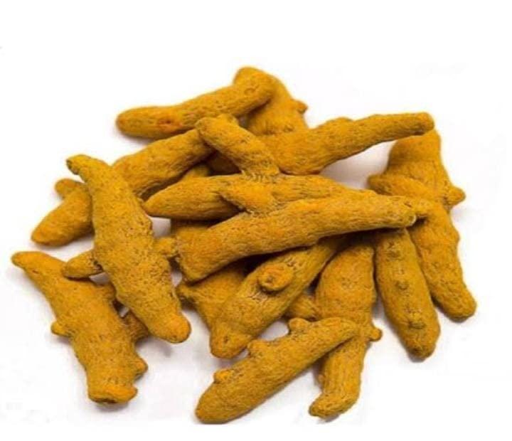 Manya Enterprises A1 Grade Haldi Ki Ganth,Raw Turmeric Yellow(11 Pc) For pooja,Vivah,Yagyopavit With 1 Assured Gift