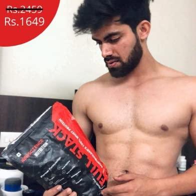 Redscience Nutrition Redscience Nutrition FULL STACK 100% On Whey Protein (With Creatine, Citrulline, Beta-Alanine, Ashwagandha, BCAA, Glutamine & Multivitamins) (Choco Hazelnut)