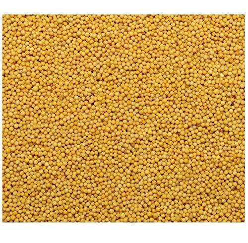 Simply Raw Simply Raw Mustard Seeds Yellow Sarso Seeds PILI sarso(Rai) 2 kg