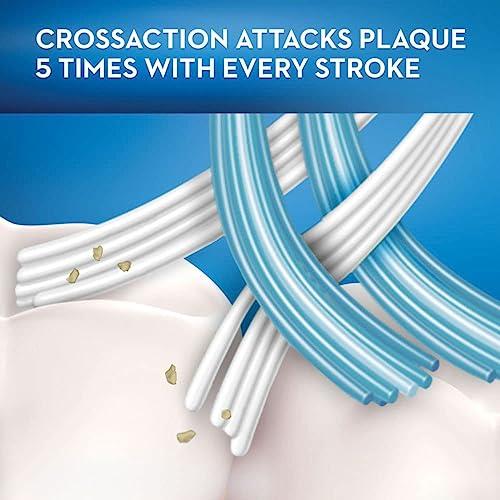 Oral-B Oral-B CrossAction Deep Reach Manual Toothbrush, Medium, 2 count (Color May Vary)