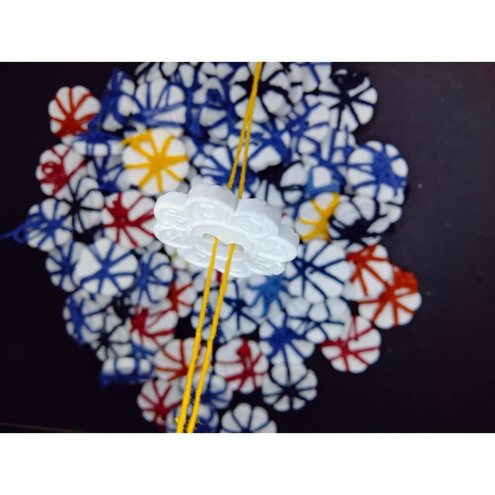 NPPV ORGANICS NPPV ORGANICS Thread Candy/Kairu Mittai/Rope Candy/Sakaram Mittai/ 90's Kids Candy 100% Pure & Organic (100 Pcs)