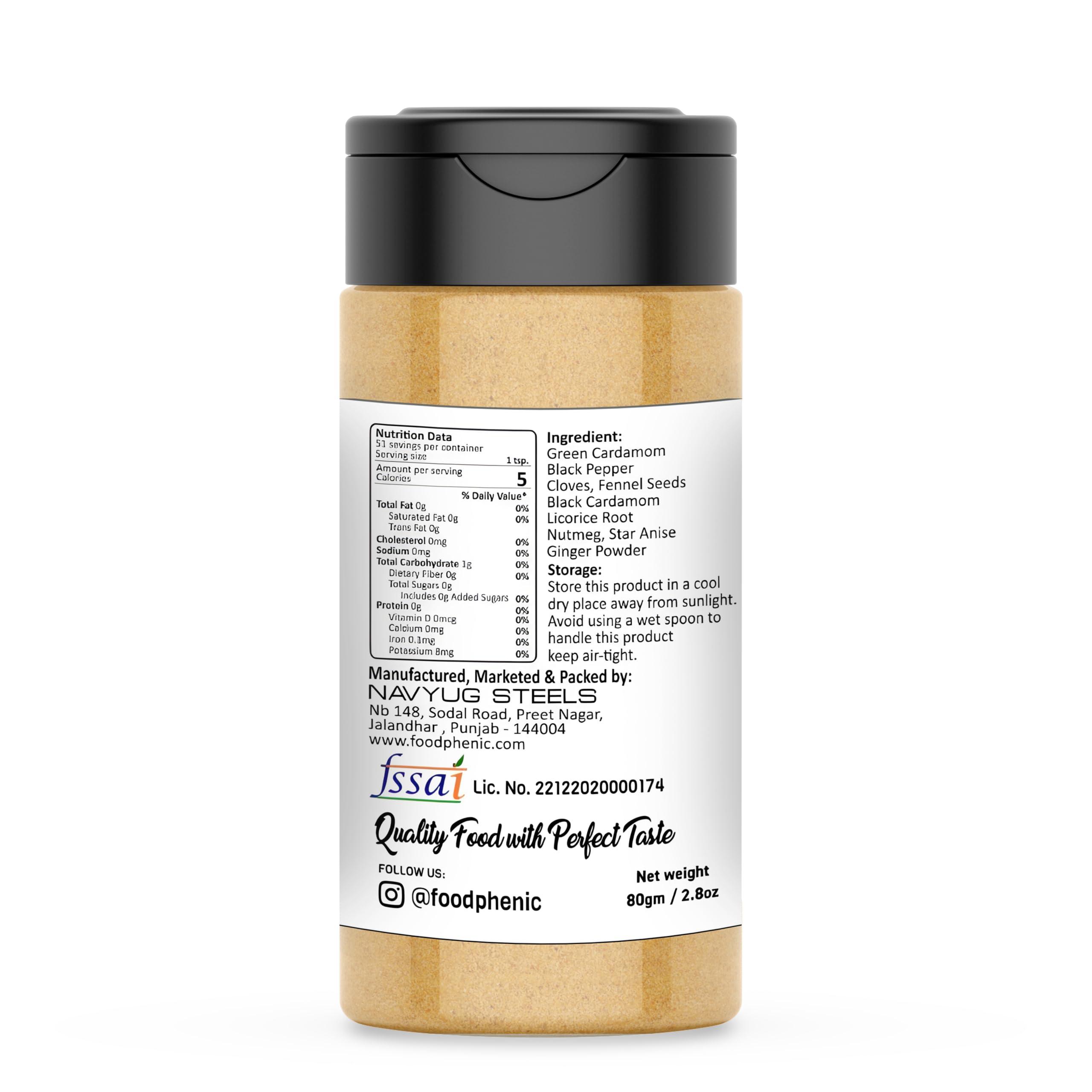 FOODPHENIC Foodphenic\'s Magic Tea Masala: Chai ki Mehfil, Masalon ka Jaadu