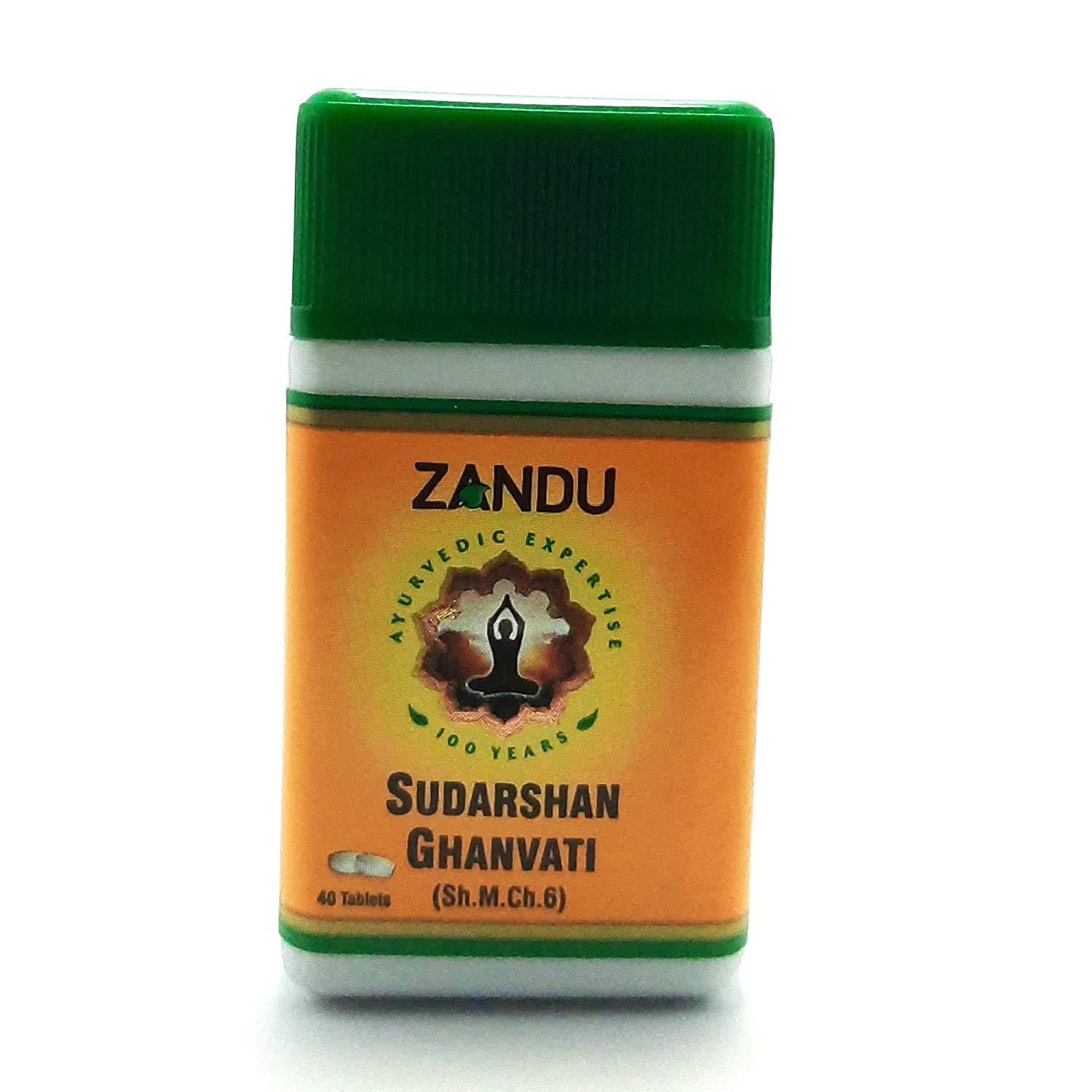 Zandu Zandu Sudarshan Ghanvati (40 Tablets X 6)