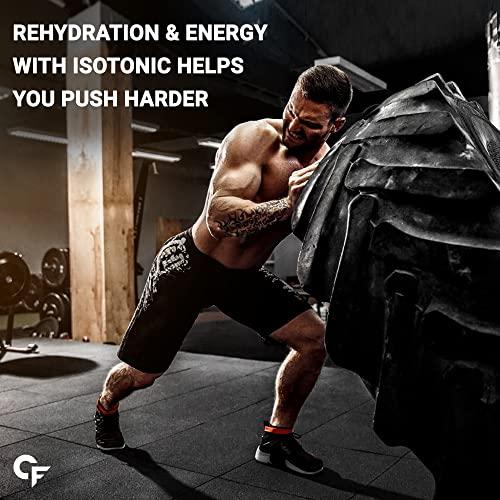 Carbamide Forte Carbamide Forte Isotonic Powder | Pre Workout Supplement For Men And Women| Instant Energy Drink for PreWorkout | Electrolytes Powder with added BCAA & L Glutamine - Litchi Flavour - 500g (Pack of 1)