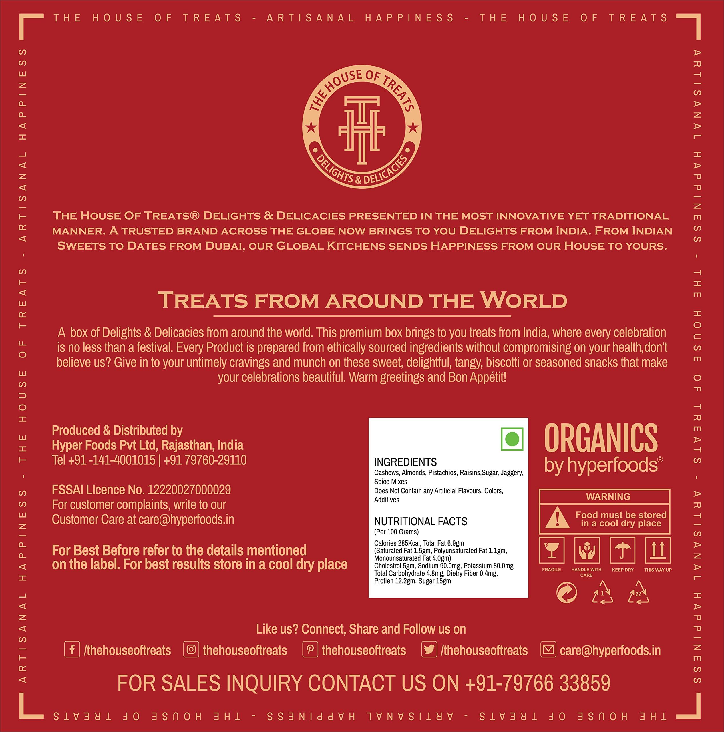 Hamam Dasta HyperFoods Eid Gift Item Baklava 200g Eid Gifts Eid Sweets Gift Eid Ul Fitr Gifts for Employees Ramzan Gifts for Corporate Eid Gifts for Family Sweets Combo Pack