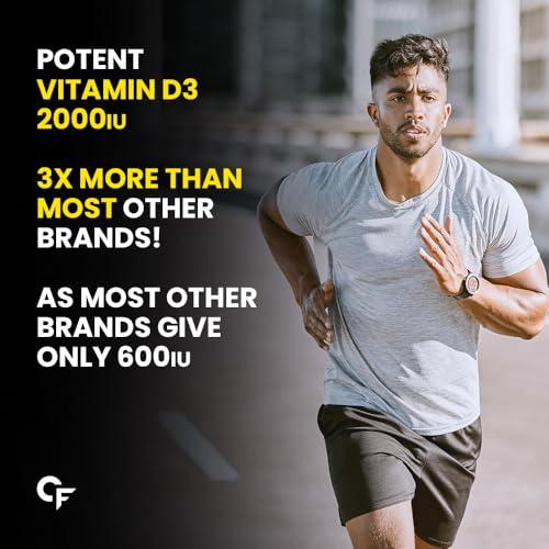 Carbamide Forte Carbamide Forte Vitamin D3 2000IU | Vitamin D Tablets for Bone & Immune Health | D3 supplement -Cholecalciferol | Vitamin D3 Tablets for Women & Men | Raspberry Flavour - 90 Tablets