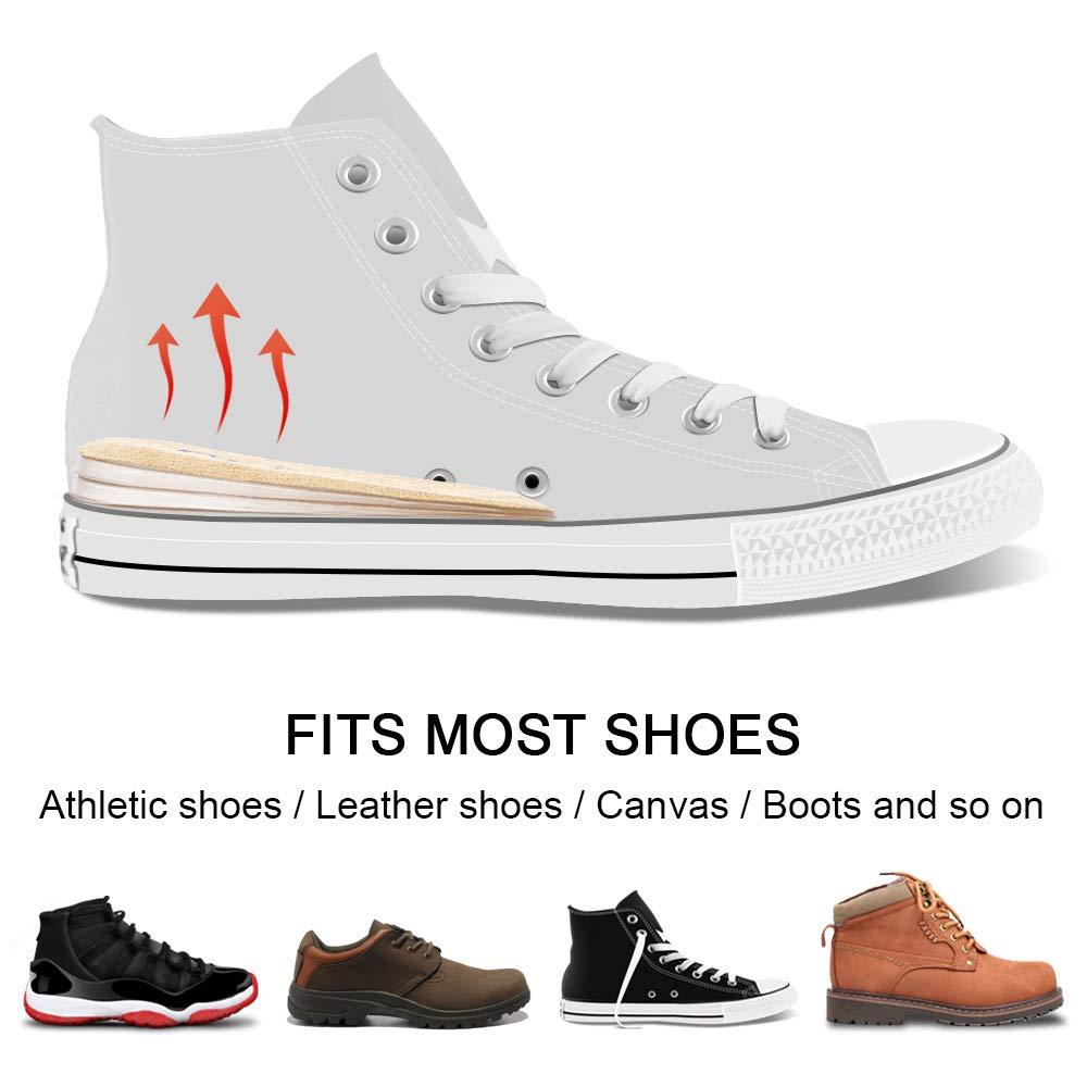 Dr Foot Dr Foot Adjustable Orthopedic Heel Lift Inserts,Height Increase Insole For Leg Length Discrepancies,Heel Spurs,Heel Pain,Sports Injuries,And Achilles Tendonitis(Beige,3 Layers)