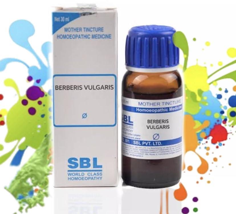 KRIG\'S SBL Berberis Vulgaris Mother Tincture Q Homeopathic Medicine (PACK of 2 Bottle)
