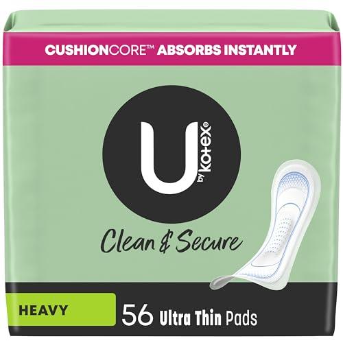 U by Kotex U by Kotex Security Ultra Thin Pads Long Unscented 56 Count