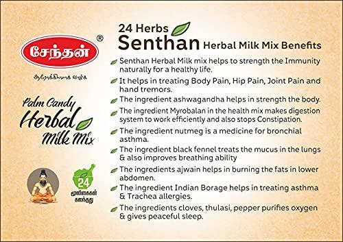 SENTHAN SENTHAN Palm Candy Herbal Milk Mix With 24 Herbal Ingredients, (500)