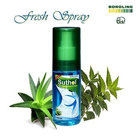 Suthol Suthol Boroline's Fresh Spray, 100ML -Combo Pack of 2