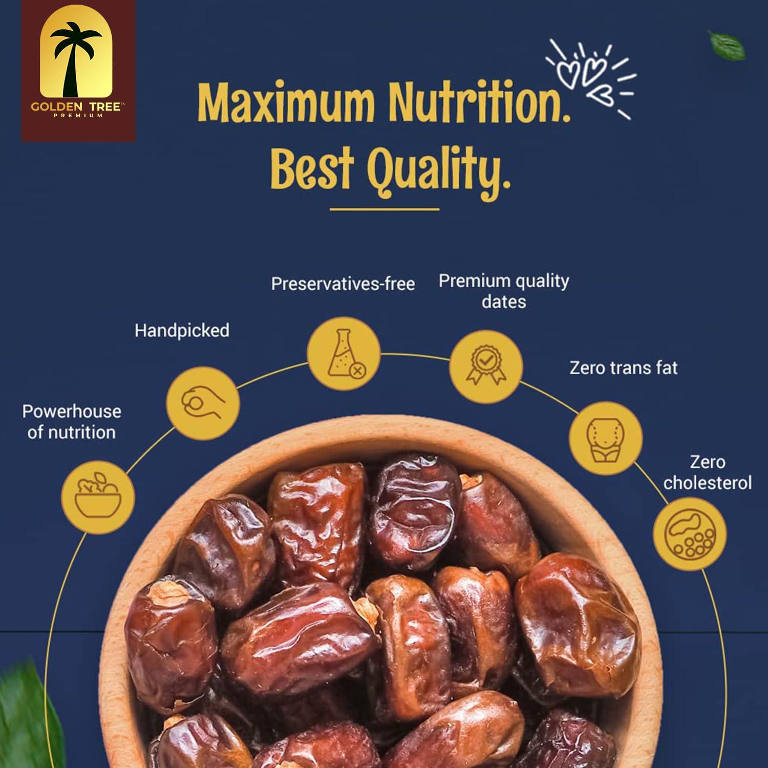 GOLDEN TREE Golden Tree Soft Zahidi Dates (250)