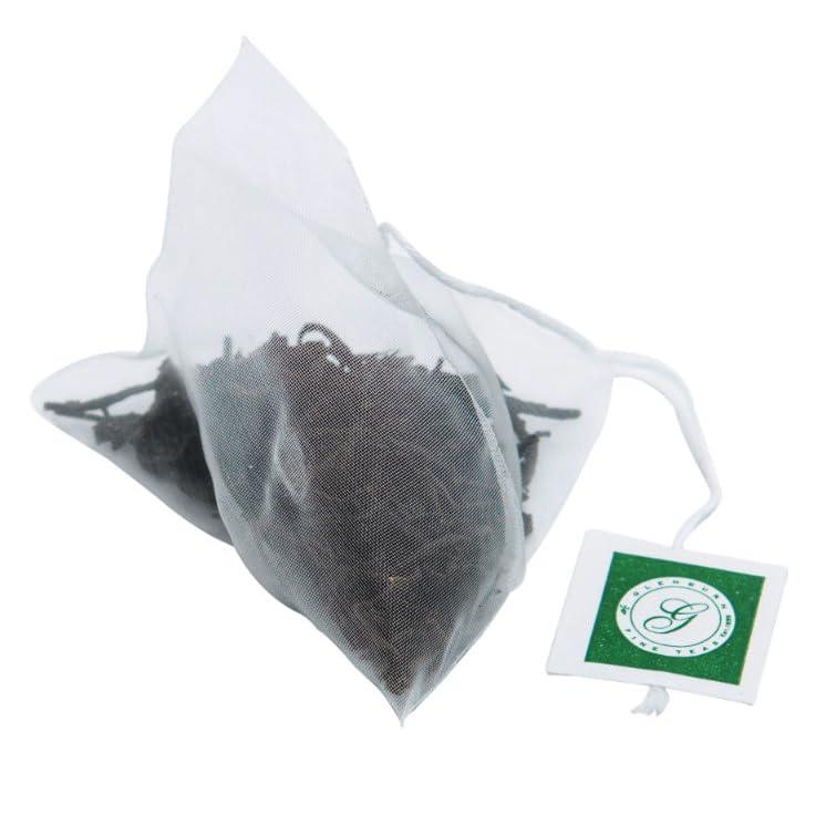 Glenburn Tea Direct Glenburn Earl Grey Pyramid Silk Tea Bag 20pc - Fresh and Direct from Khongea Tea Estate I Savour the Flavour of Premium Leaf Tea