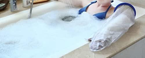 2activelife 2activelife-Waterproof Arm Cast Cover for Shower Adult,Soft Comfortable Watertight Seal to Keep Wounds Dry,Bath,Bandage Protector Cover Perfectly Broken Hand,Wrist,Finger,Elbow with No Mark on Skin Reusable Reusable Cast Protector for Adults to Keep