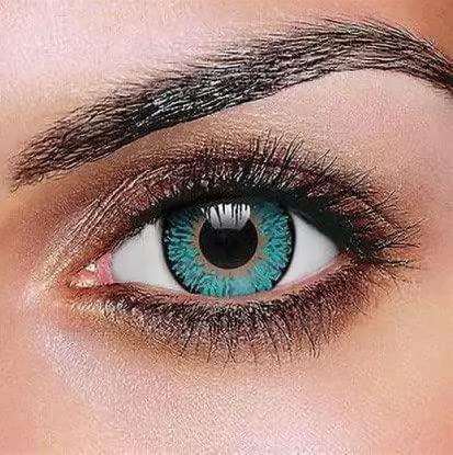 EYCOG EYCOG || Korean Eye Coler Contact lens for your New Classic Look (Aqua, One, 0)