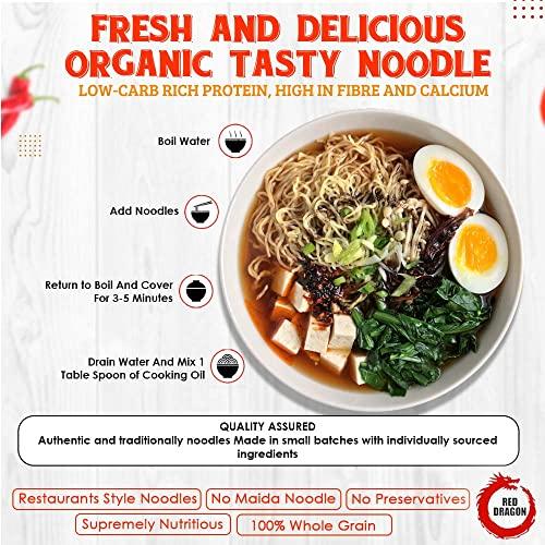Red Dragon Red Dragon Chinese Non Sticky Egg Noodles Fresh And Delicious Organic Tasty Cuisine 300g (Pack of 1) |No Preservatives