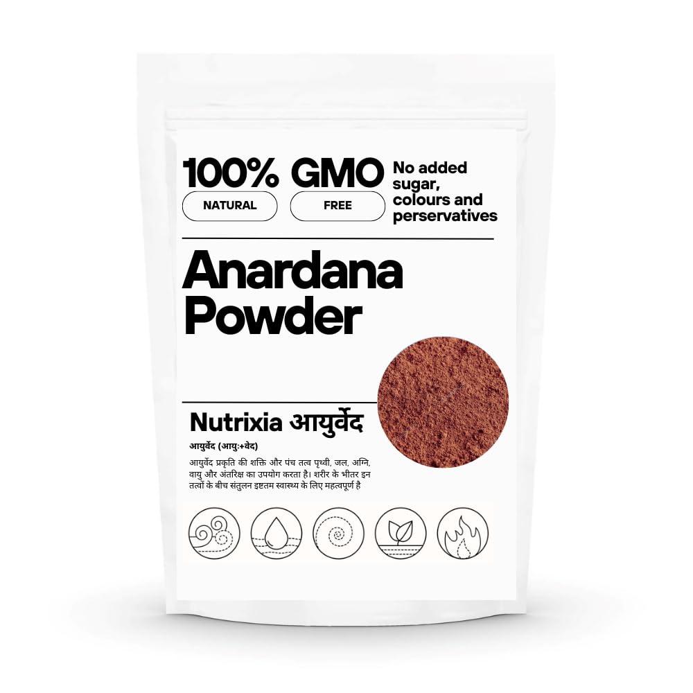 Nutrixia Food Anardana Powder Pomegranate Seed Powder Dry Anardana Churna Anar Dana (250 * 2=500 Gms)