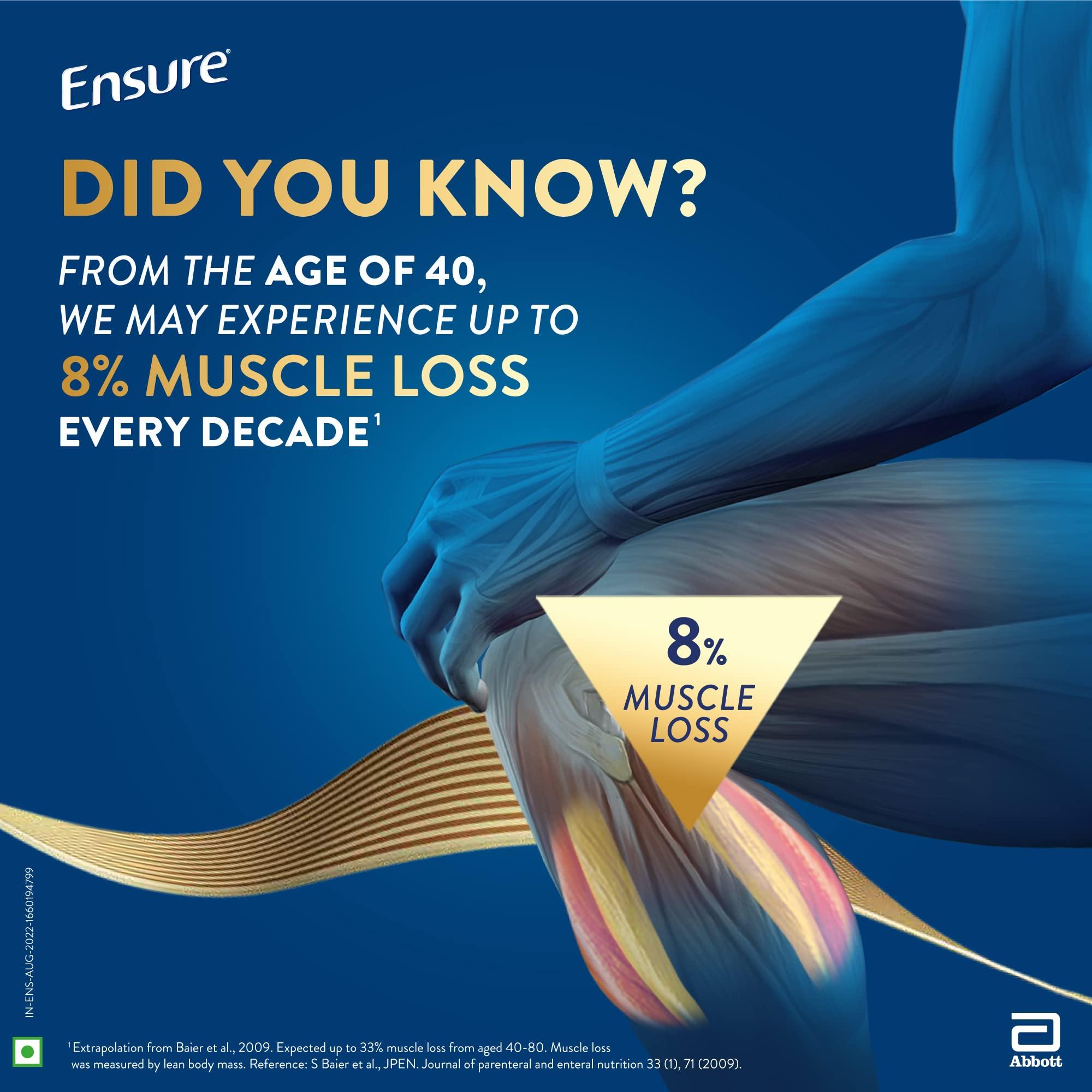 Ensure Ensure Complete Balanced Nutrition Drink For Adults- Vanilla 1Kg & Ensure Diabetes Care Nutrition to Help Control Blood Sugar Levels- Vanilla 400g Box