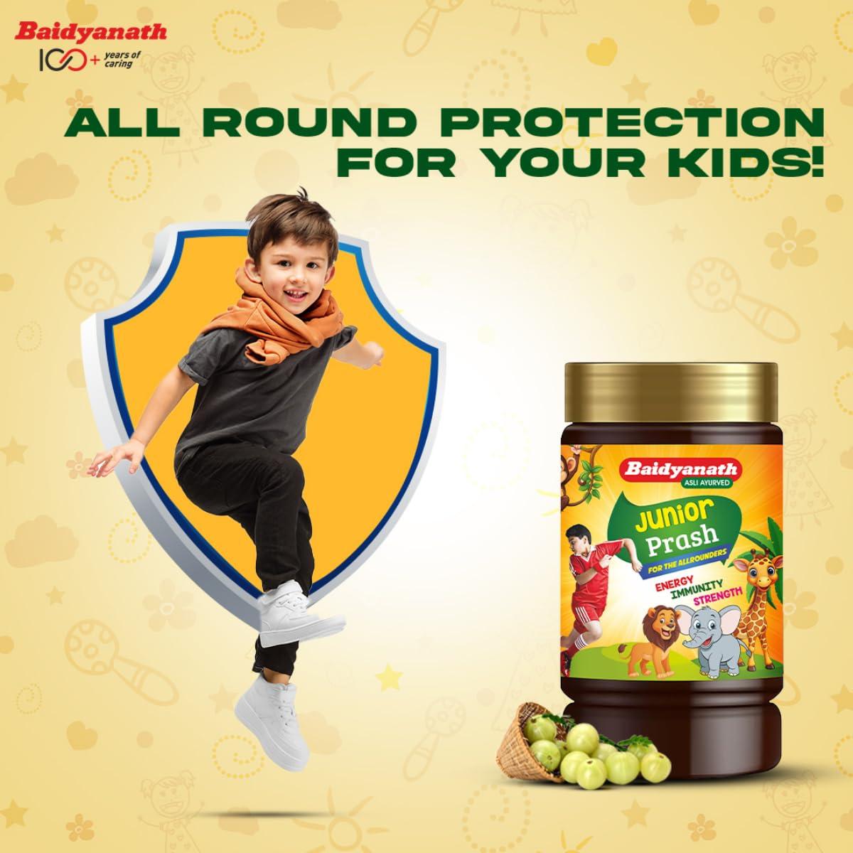 Baidyanath Baidyanath Junior Prash - 500g, Specially Formulated Chyawanprash for Kids