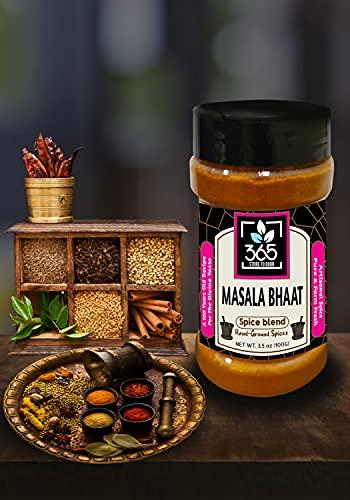 365 STORE TO DOOR 365 STORE TO DOOR Indian Spice - Masala Bhaat, 100 gm | Homemade Powdered | for Healthy Cooking | Ready to use | All Seasonings Spices | Pure & Hygiene | Spice Mix – Pack of 1
