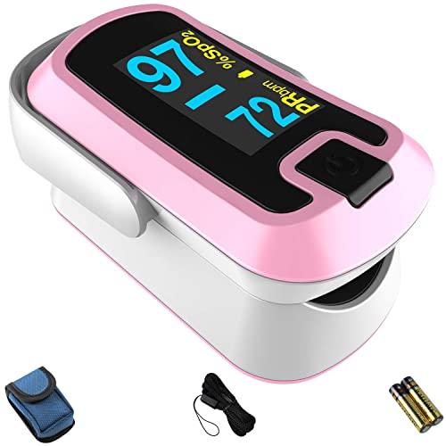 CHOICEMMED Mibest MD300CN340 OLED Pulse Oximeter Dual Color Pink