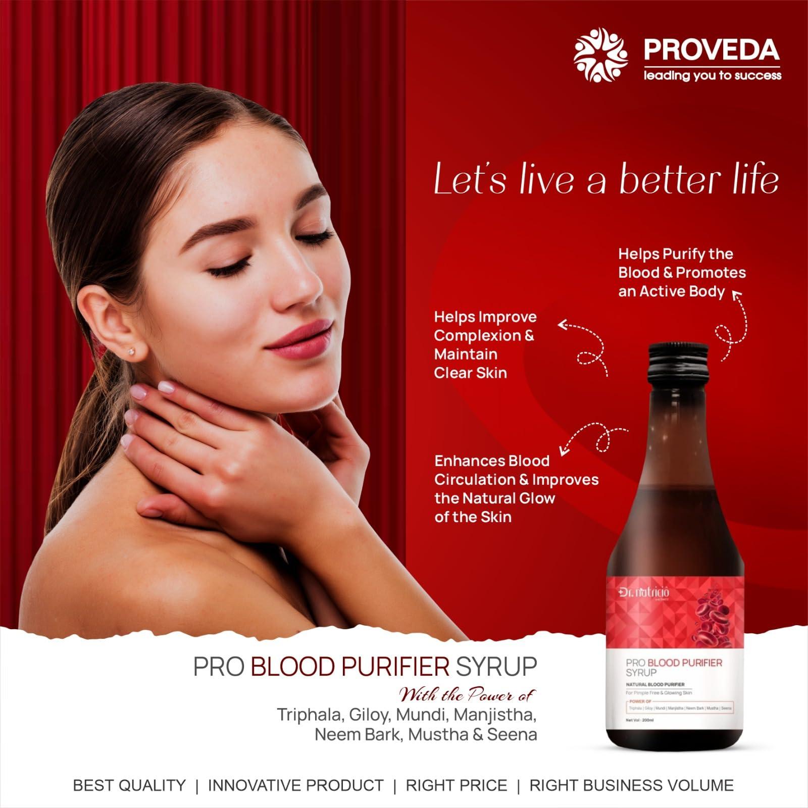 proveda marketing Proveda Nutricio BLOOD PURIFIER