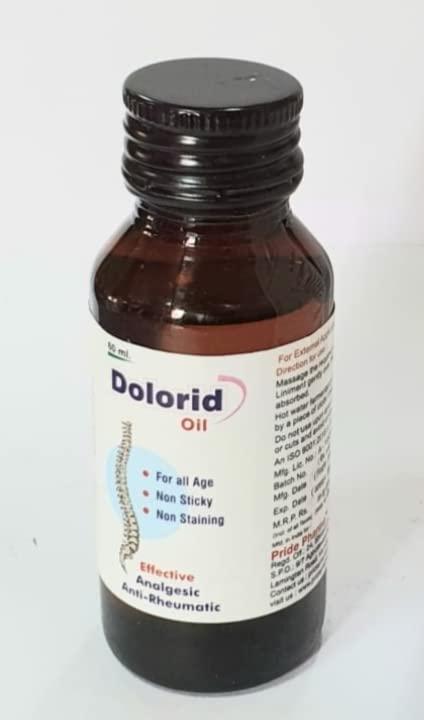 Herba Medicare Herba Medicare Dolorid Oil pack of 1(4pcs) 60 m each