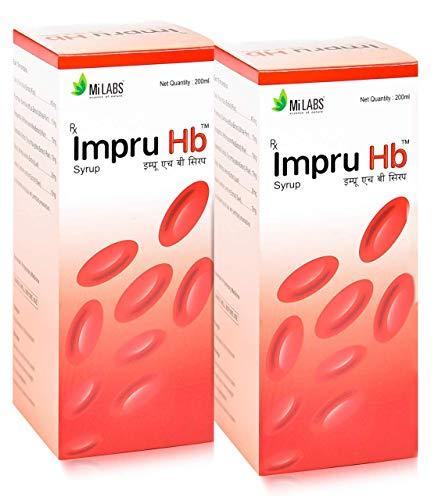 Mi LABS Mi LABS Impru Hb Syrup- 200ml ( Pack of 2 )