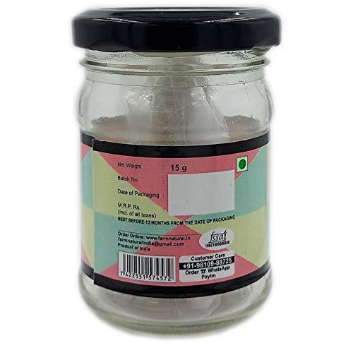 Farm Naturelle Farm Naturelle-Strongest Aromatic Hing (Asafoetida from Kazakhthan)-100% Pure and Natural Heeng (15g)