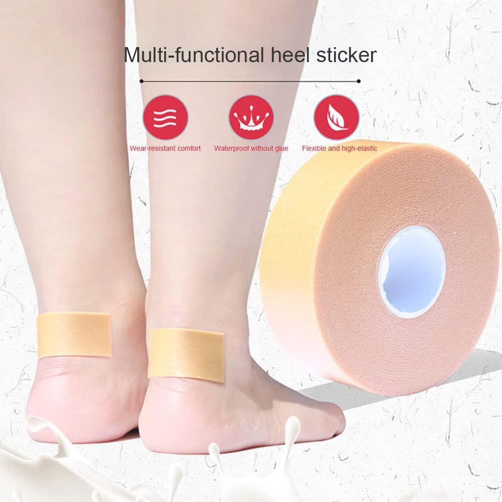 MEENIRA MEENIRA Heel Blister Prevention Bandaids for Feet Shoes Tape Cushions Foot Anti Blister Pads Flexible Athletic Finger Tape Foam Medical Waterproof Bandage Tape 5 Meter