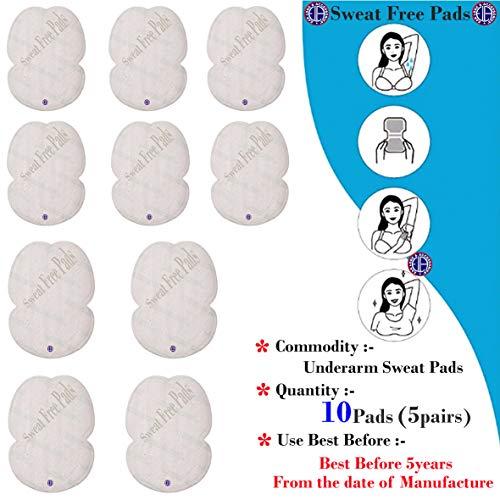 Ear Lobe & Accessories Ear Lobe & Accessories A Underarms Sweat Free Pads Pack of 10pads (5pairs)