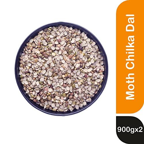 Organic and Pure Organic and Pure Moth Ka Mogar | Matki Mogar Split 1800g(900gx2)