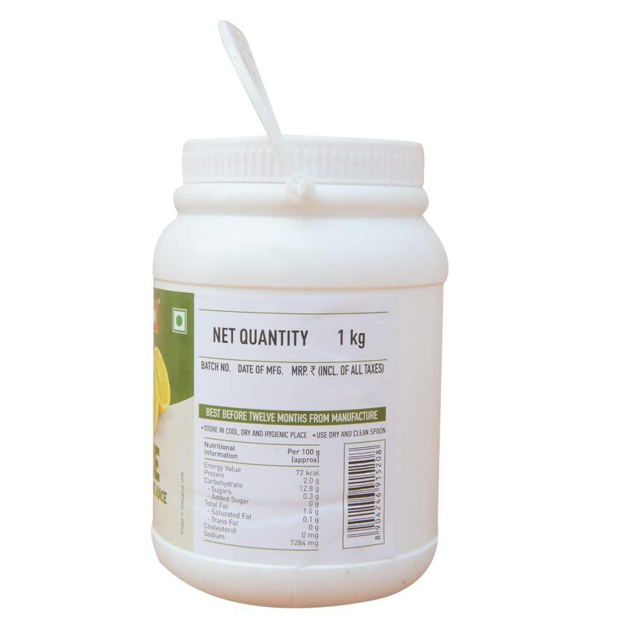 Priya Priya Lime Pickle with Garlic, 1kg - Authentic Telugu Style Achar |Traditional South Indian Taste |Homemade Nimbu Achar| Tangy and Spicy | With Lime Juice