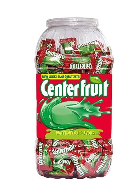 Center Fruit Center Fruit, Watermelon Flavour, Bubble Gum Jar, 595.2 g, 186 pc
