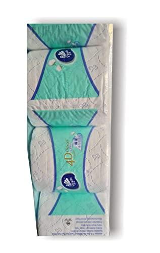 Vinda Vinda 4D Emboss Supreme and Ultra Soft - 4 ply Bathroom / Toilet Tissue 10 Rolls - 220 pulls per roll - Total 2220 pulls
