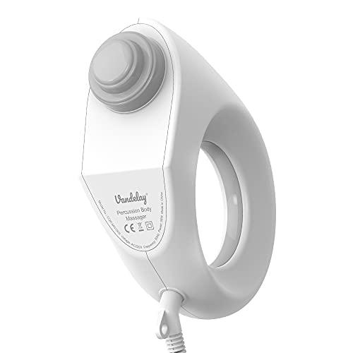 Vandelay Vandelay (UK) Deep Tissue Percussion Massager - Electric Handheld Gun Massager for Pain relief & relaxation (Wired)