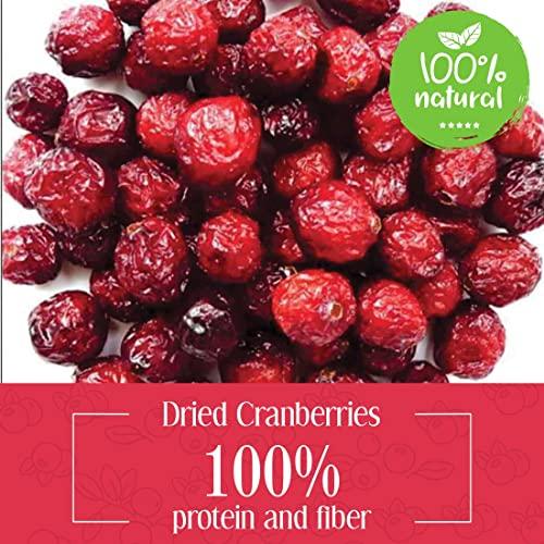 20-20 DRY FRUITS 20-20 Dry Fruits Dried Cranberries - High in antioxidants - Gluten Free & Vegan Dried Berries -200 g
