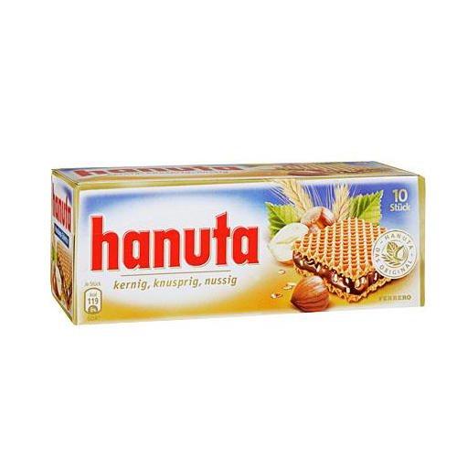 Ferrero Ferrero Hanuta Hazelnut Cream Wafer; 10 pack, 220 Grams