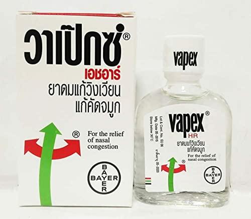 HANI PO HANI PO™ Vapex Inhaler Relief HR Nasal Congestion Headache Relaxing 5 ml - Thailand Product Pack of 1