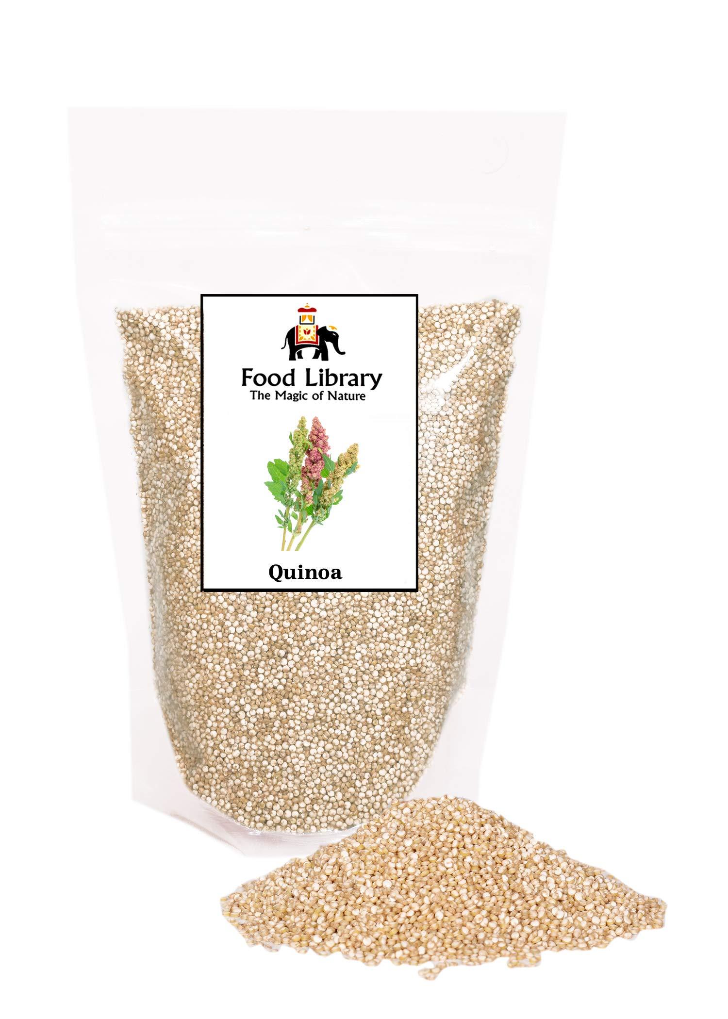 FOOD LIBRARY THE MAGIC OF NATURE FOOD LIBRARY THE MAGIC OF NATURE Gluten-Free White Quinoa Grain (800g)