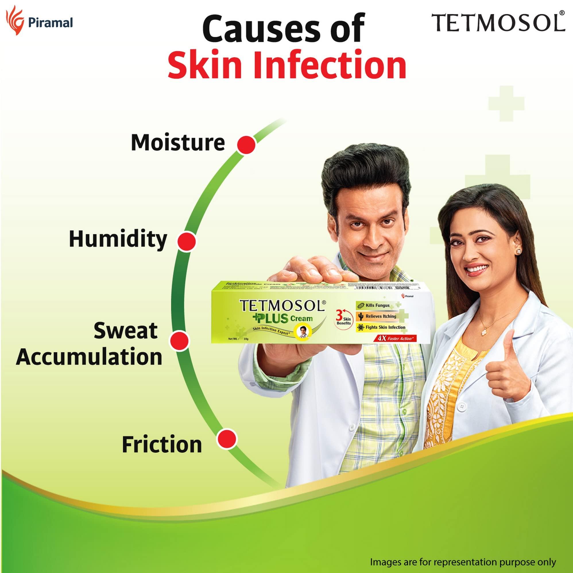 Tetmosol Plus Tetmosol Plus Cream 10 gm