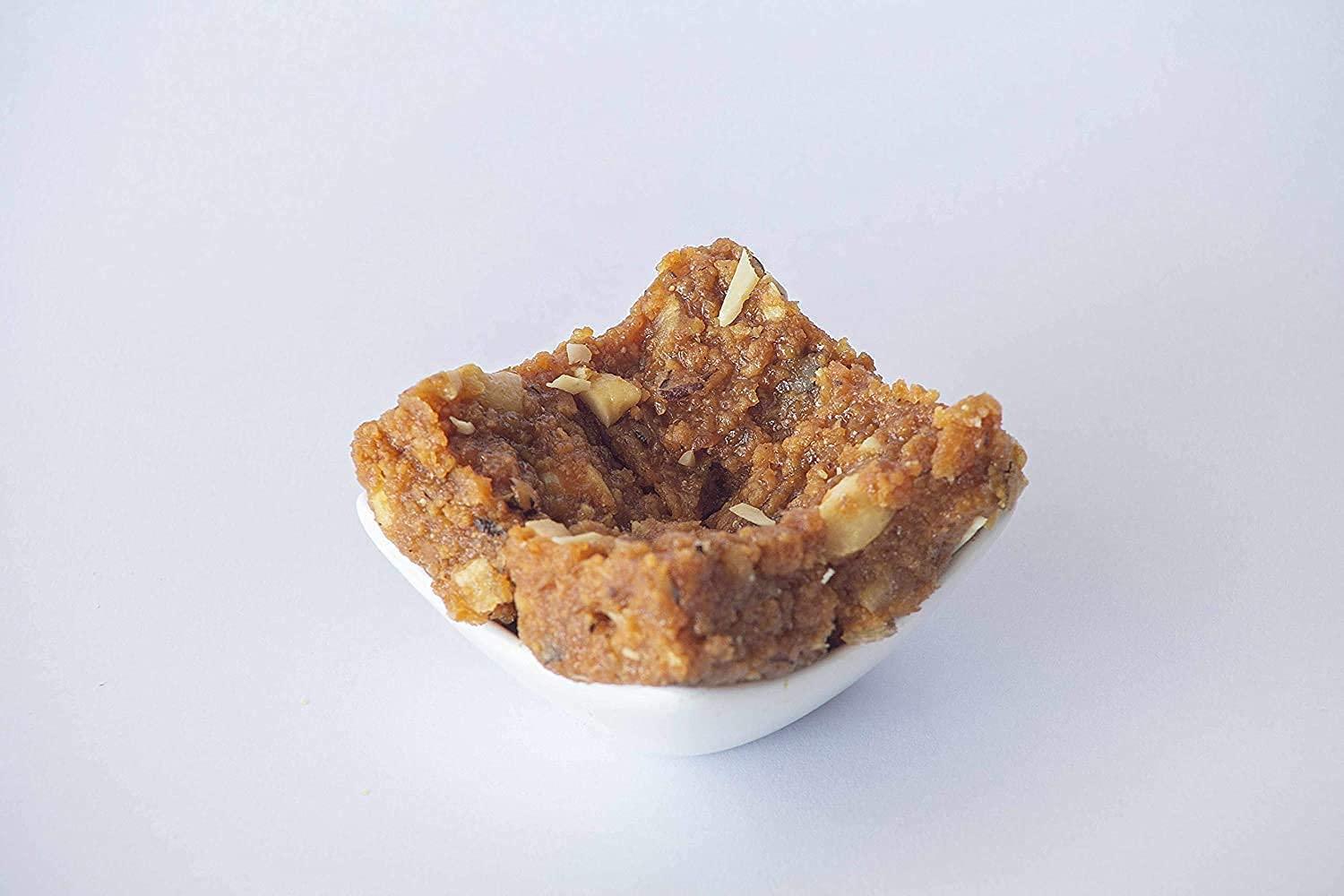 Dessert Drama Dessert Drama Premium Sweet Gift Box Nut & Almond Mithai Dodha Barfi 400 gm Doda Barfi Sweet Box with Diwali Greetings Card || Combo Gift Pack || Corporate Gifts