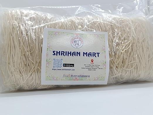 SHRIHAN MART SHRIHAN MART Kolkata Special Super Thin Chowmein (4.5Kg) | Noodles | Thin Chow Vegetarian Noodles Exclusive Chowmein Packet (Pack Of 9, Each Pack 500 Gram)