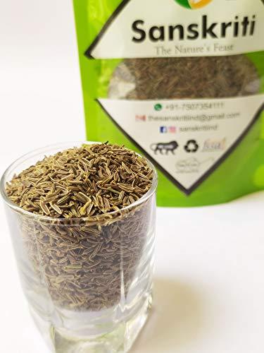 Sanskriti Sanskriti Black Cumin Seed | Shahi Jeera | Shah Jeera | Caraway Seeds | Afghan Zeera | Zira | JIRA - 50g