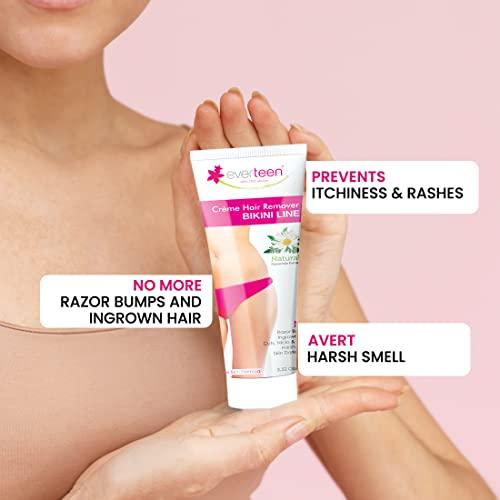 Everteen everteen Bikini Line Hair Remover Creme 3 Pack Combo