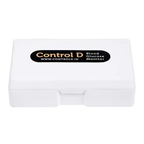 Control D Control D Diabetes Sugar Testing Machine with 5 Strips Glucometer